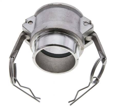 Camlock DN 50 (2'') Stainless Steel Coupling Weld End (60.3 mm) Type B (AS) MIL-C-27487