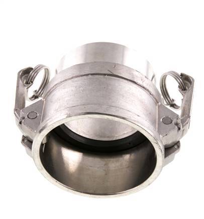 Camlock DN 75 (3'') Stainless Steel Coupling Weld End (88.9 mm) Type B (AS) MIL-C-27487