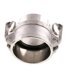 Camlock DN 75 (3'') Stainless Steel Coupling Weld End (88.9 mm) Type B (AS) MIL-C-27487