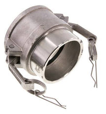 Camlock DN 75 (3'') Stainless Steel Coupling Weld End (88.9 mm) Type B (AS) MIL-C-27487