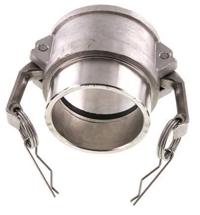 Camlock DN 75 (3'') Stainless Steel Coupling Weld End (88.9 mm) Type B (AS) MIL-C-27487