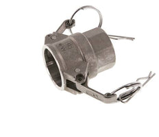 Acoplamiento de acero inoxidable Camlock DN 25 (1'') Rp 1'' Rosca Hembra Tipo D MIL-C-27487
