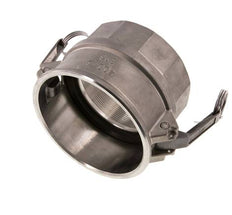 Acoplamiento de acero inoxidable Camlock DN 140 (6'') Rp 6'' Rosca Hembra Tipo D MIL-C-27487