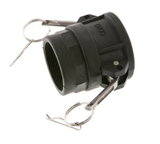 Acoplamiento de polipropileno Camlock DN 50 (2'') Rp 2'' Rosca hembra Tipo D MIL-C-27487