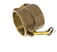 Acoplamiento de latón Camlock DN 75 (3'') Rosca hembra de 3'' Tipo D MIL-C-27487