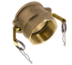 Acoplamiento de latón Camlock DN 75 (3'') Rosca hembra de 3'' Tipo D MIL-C-27487