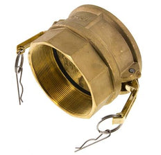Acoplamiento de latón Camlock DN 120 (5'') Rosca hembra de 5'' Tipo D MIL-C-27487