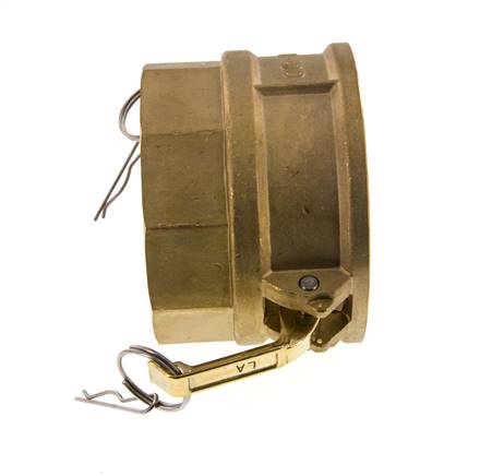 Acoplamiento de latón Camlock DN 120 (5'') Rosca hembra de 5'' Tipo D MIL-C-27487