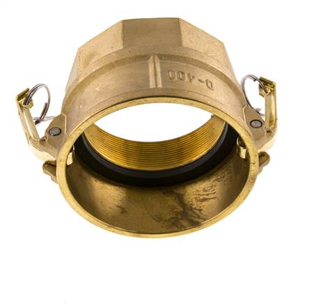 Acoplamiento de latón Camlock DN 140 (6'') Rosca hembra de 6'' Tipo D MIL-C-27487