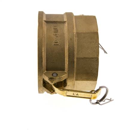 Acoplamiento de latón Camlock DN 120 (5'') Rosca hembra de 5'' Tipo D MIL-C-27487
