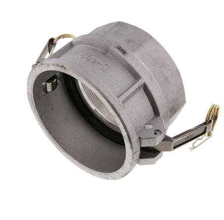 Acoplamiento de aluminio Camlock DN 140 (6'') Rp 6'' Rosca Hembra Tipo D MIL-C-27487