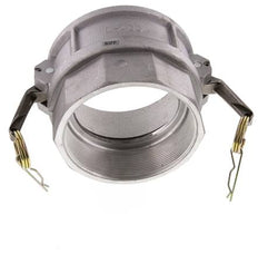 Acoplamiento de aluminio Camlock DN 140 (6'') Rp 6'' Rosca Hembra Tipo D MIL-C-27487