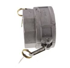 Acoplamiento de aluminio Camlock DN 90 (4'') Rp 4'' Rosca Hembra Tipo D MIL-C-27487