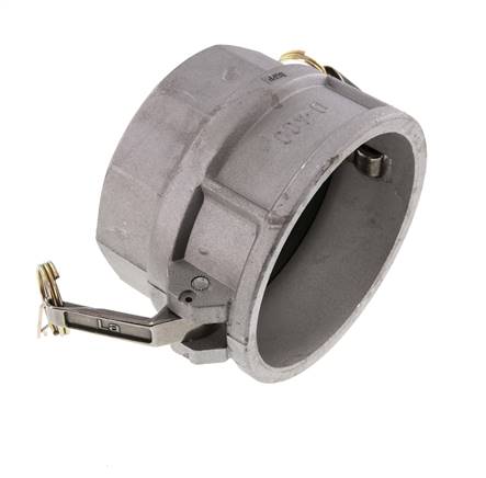 Acoplamiento de aluminio Camlock DN 140 (6'') Rp 6'' Rosca Hembra Tipo D MIL-C-27487