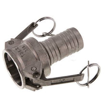 Camlock DN 32 (1 1/4'') Stainless Steel Coupling Hose Pillar (32 mm) Type C MIL-C-27487