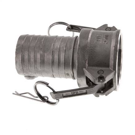Camlock DN 50 (2'') Stainless Steel Coupling Hose Pillar (50 mm) Type C MIL-C-27487