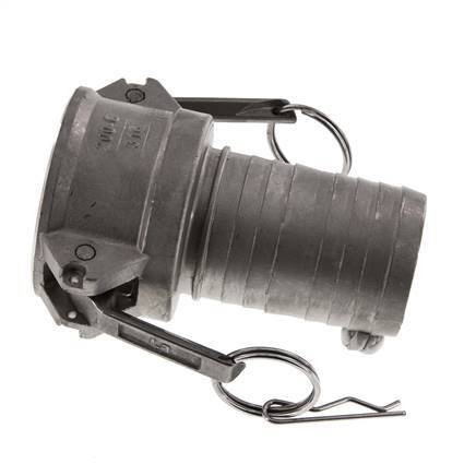 Camlock DN 50 (2'') Stainless Steel Coupling Hose Pillar (50 mm) Type C MIL-C-27487