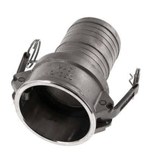 Camlock DN 60 (2 1/2'') Stainless Steel Coupling Hose Pillar (63 mm) Type C MIL-C-27487
