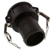 Camlock DN 75 (3'') Polypropylene Coupling Hose Pillar (75 mm) Type C MIL-C-27487