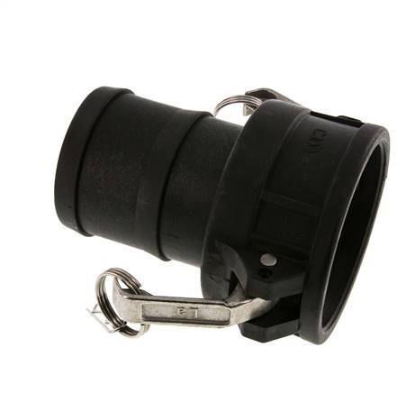 Camlock DN 75 (3'') Polypropylene Coupling Hose Pillar (75 mm) Type C MIL-C-27487