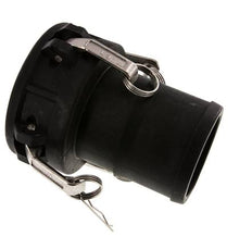 Acoplamiento de polipropileno Camlock DN 90 (4'') Pilar de manguera (100 mm) Tipo C MIL-C-27487