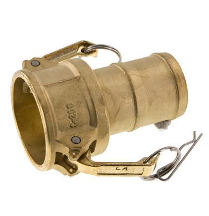 Camlock DN 50 (2'') Brass Coupling Hose Pillar (50 mm) Type C MIL-C-27487