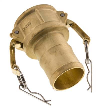 Camlock DN 50 (2'') Brass Coupling Hose Pillar (50 mm) Type C MIL-C-27487