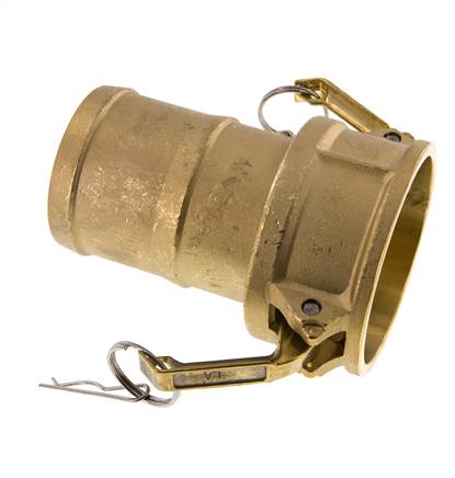 Acoplamiento de latón Camlock DN 120 (5'') Pilar de manguera (127 mm) Tipo C MIL-C-27487
