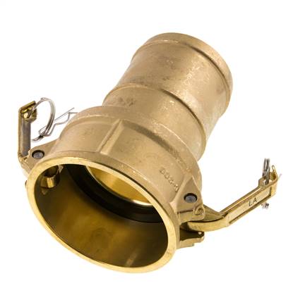 Acoplamiento de latón Camlock DN 120 (5'') Pilar de manguera (127 mm) Tipo C MIL-C-27487