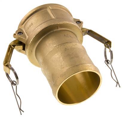 Camlock DN 75 (3'') Brass Coupling Hose Pillar (75 mm) Type C MIL-C-27487