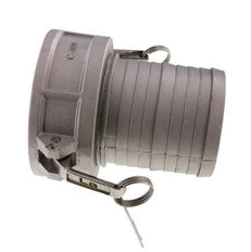 Camlock DN 90 (4'') Aluminium Coupling Hose Pillar (100 mm) Type C MIL-C-27487