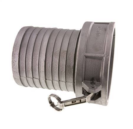 Camlock DN 120 (5'') Aluminium Coupling Hose Pillar (127 mm) Type C MIL-C-27487