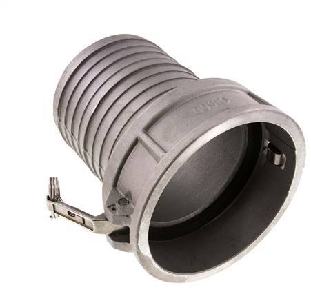 Camlock DN 120 (5'') Aluminium Coupling Hose Pillar (127 mm) Type C MIL-C-27487