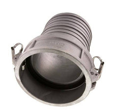 Acoplamiento de aluminio Camlock DN 140 (6'') Pilar de manguera (150 mm) Tipo C MIL-C-27487