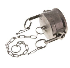 Camlock DN 60 (2 1/2'') Stainless Steel Coupling End Cap Type DC MIL-C-27487