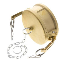 Tapón de acoplamiento de latón Camlock DN 140 (6'') Tipo DC MIL-C-27487