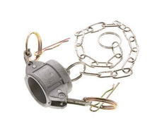 Camlock DN 20 (3/4'') Aluminium Coupling End Cap Type DC MIL-C-27487