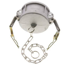 Camlock DN 75 (3'') Aluminium Coupling End Cap Type DC MIL-C-27487