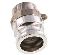 Camlock DN 40 (1 1/2'') Stainless Steel Coupling R 1 1/2'' Male Thread Type F MIL-C-27487