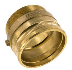 Camlock DN 120 (5'') Brass Coupling R 5'' Male Thread Type F MIL-C-27487