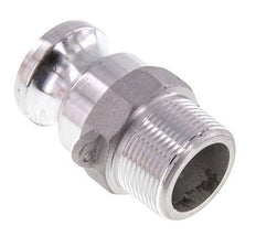Camlock DN 32 (1 1/4'') Aluminium Coupling R 1 1/4'' Male Thread Type F MIL-C-27487
