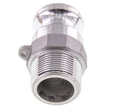 Camlock DN 32 (1 1/4'') Aluminium Coupling R 1 1/4'' Male Thread Type F MIL-C-27487