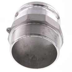 Camlock DN 90 (4'') Aluminium Coupling R 4'' Male Thread Type F MIL-C-27487