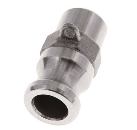 Camlock DN 15 (1/2'') Stainless Steel Coupling Weld End (21.3 mm) Type F (AS) MIL-C-27487