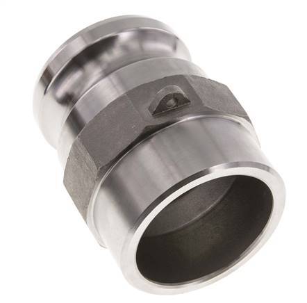 Camlock DN 60 (2 1/2'') Stainless Steel Coupling Weld End (76.1 mm) Type F (AS) MIL-C-27487