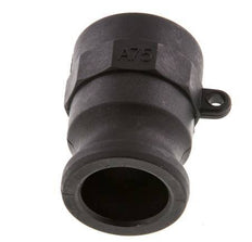 Camlock DN 20 (3/4'') Polypropylene Coupling Rp 3/4'' Female Thread Type A MIL-C-27487 [2 Pieces]