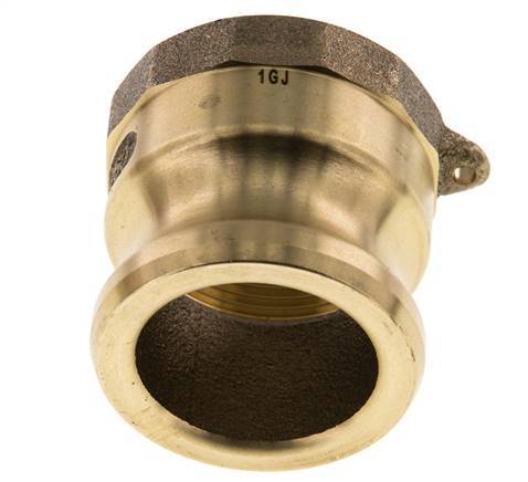 Camlock DN 40 (1 1/2'') Brass Coupling Rp 1 1/2'' Female Thread Type A MIL-C-27487