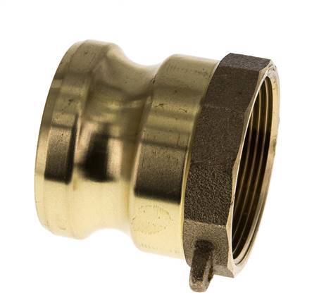 Camlock DN 50 (2'') Brass Coupling Rp 2'' Female Thread Type A MIL-C-27487