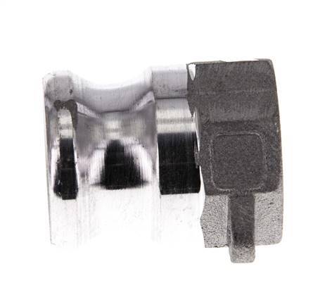 Camlock DN 20 (3/4'') Aluminium Coupling Rp 3/4'' Female Thread Type A MIL-C-27487