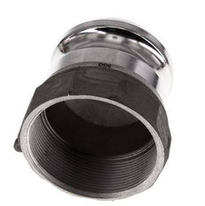 Camlock DN 60 (2 1/2'') Aluminium Coupling Rp 2 1/2'' Female Thread Type A MIL-C-27487